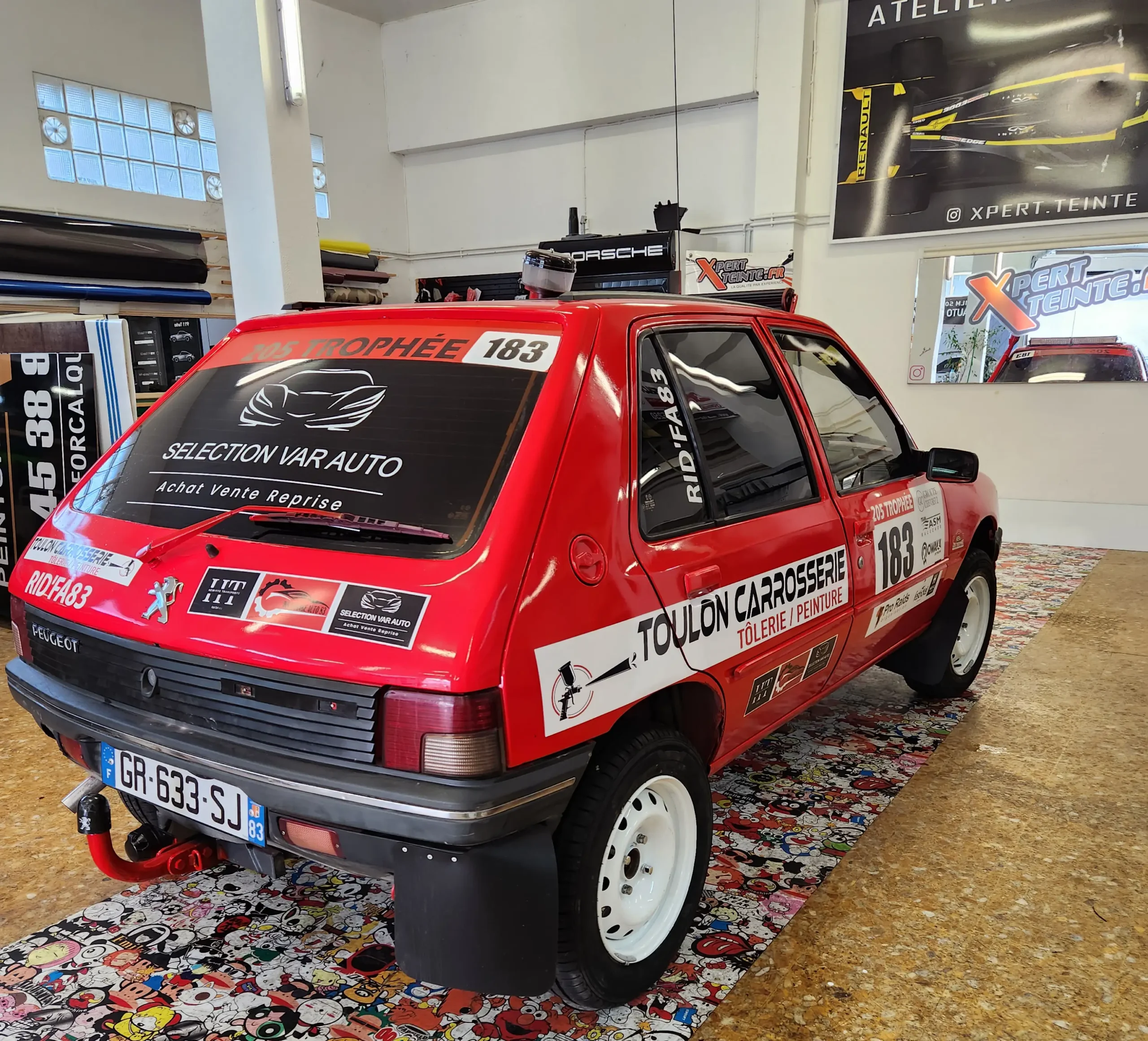 205 Trophée Maroc sponsor à Toulon