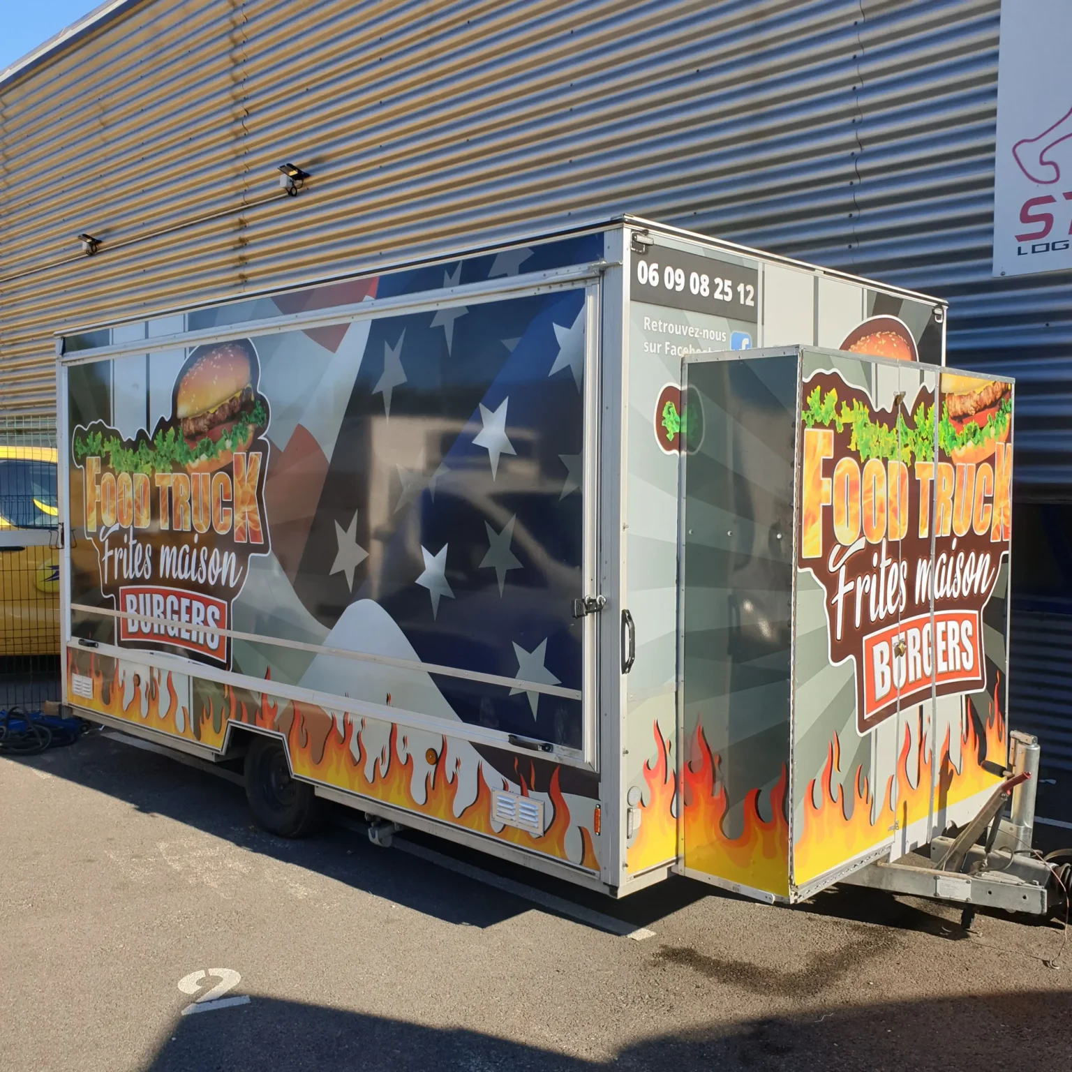 flocage pour Food truck a la Seyne sur mer
