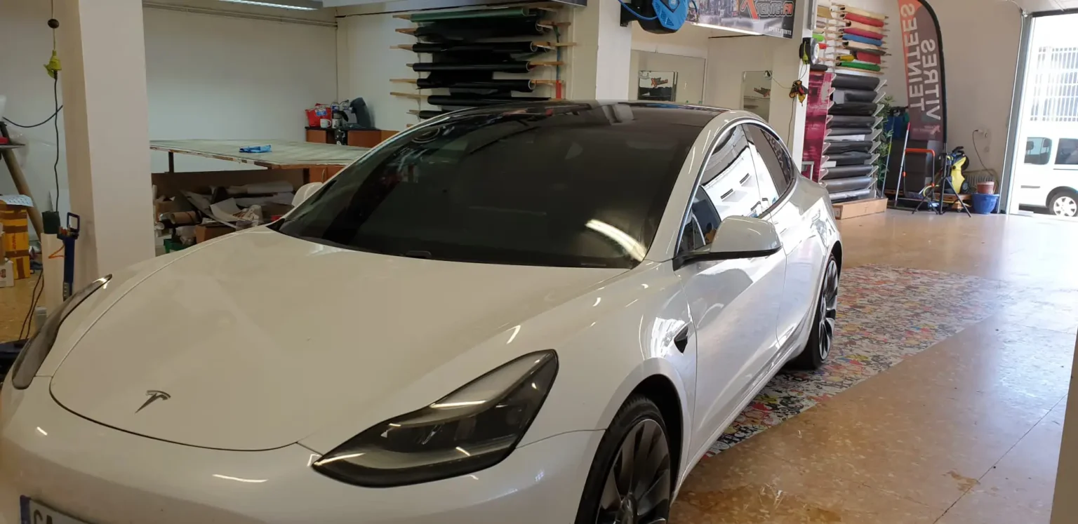 protection pare brise tesla model 3