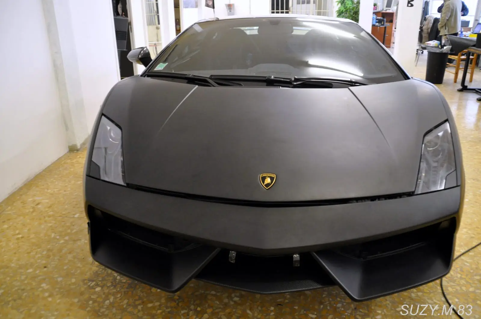Covering capot Noir Mat 3M 2080