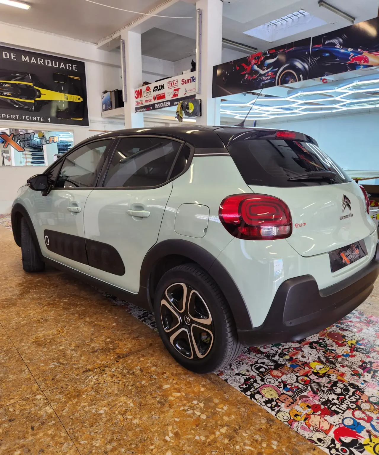 Film solaire pour voiture à Toulon Citroën C3