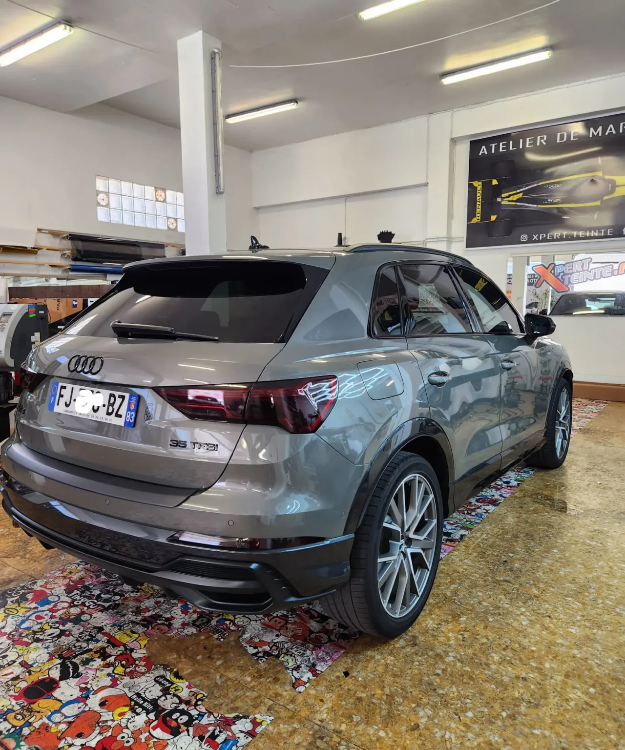 Films solaire pour voiture Audi Q3