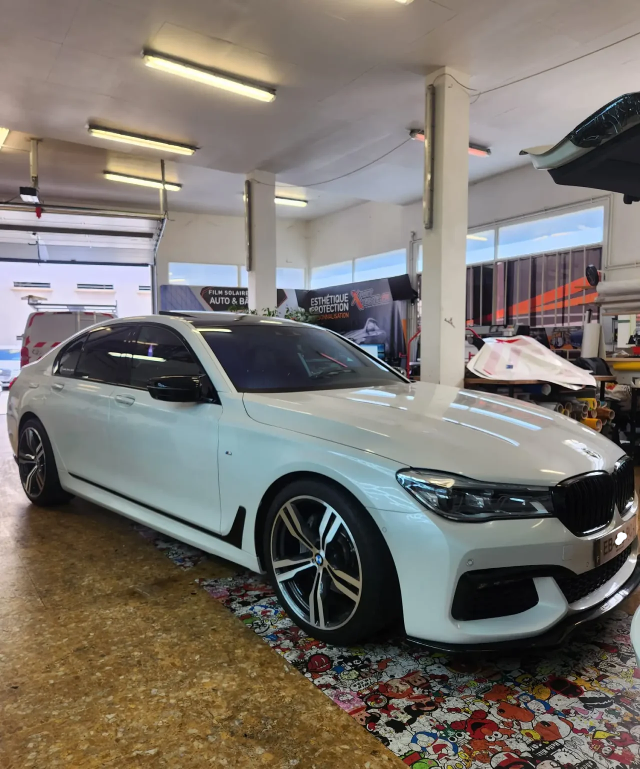Pose de film protection solaire BMW Toulon 83