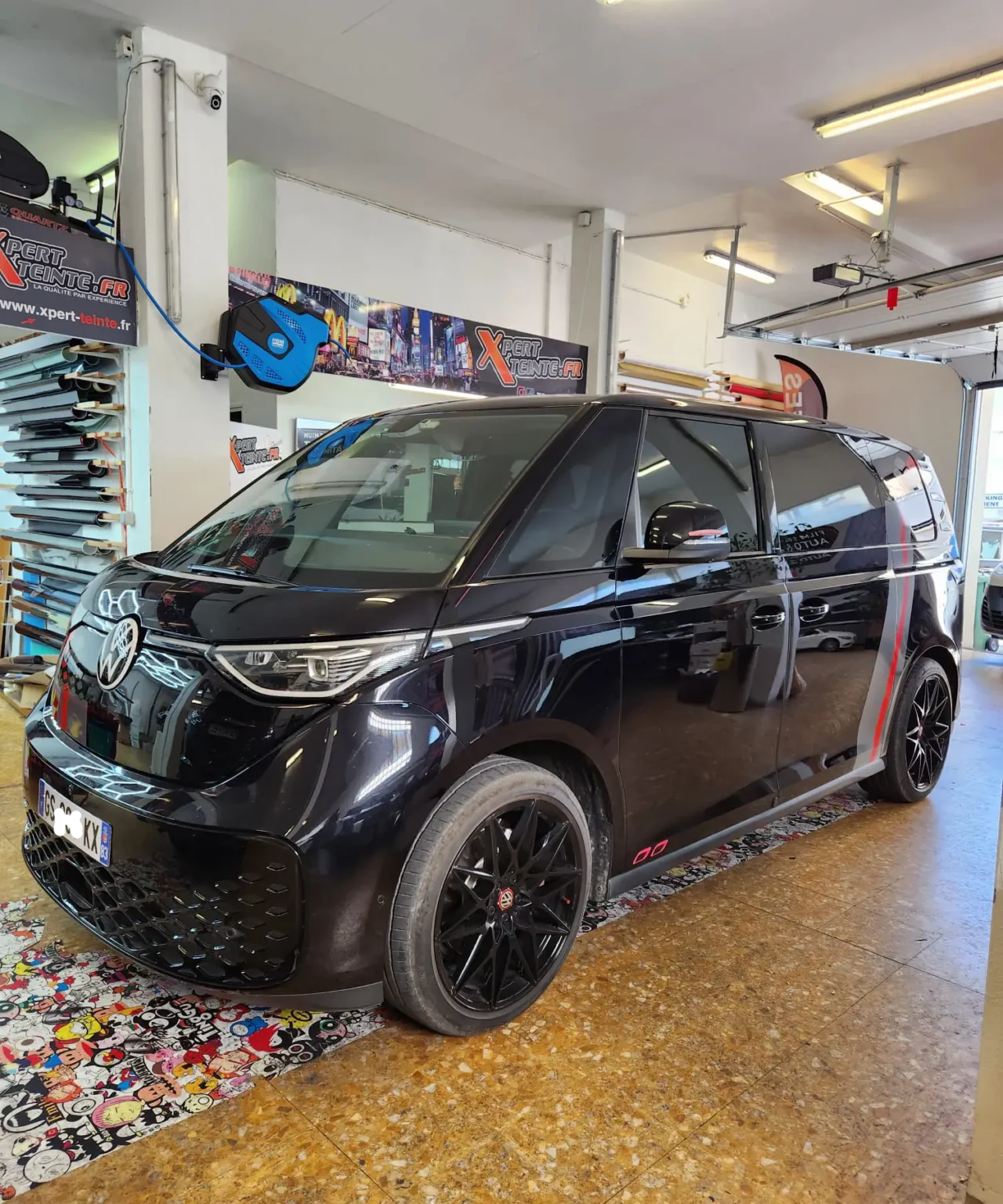 VW ID BUZ vitres teintées