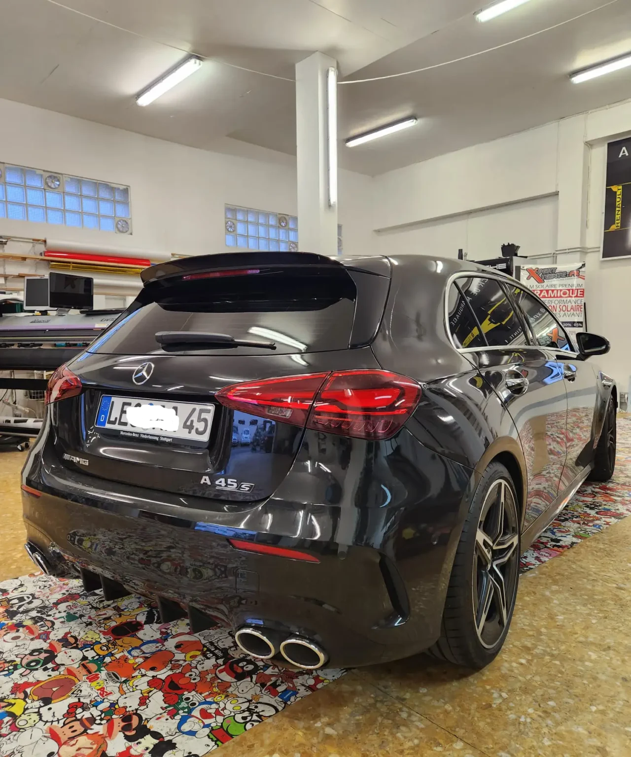 Vitre teinte Mercedes AMG