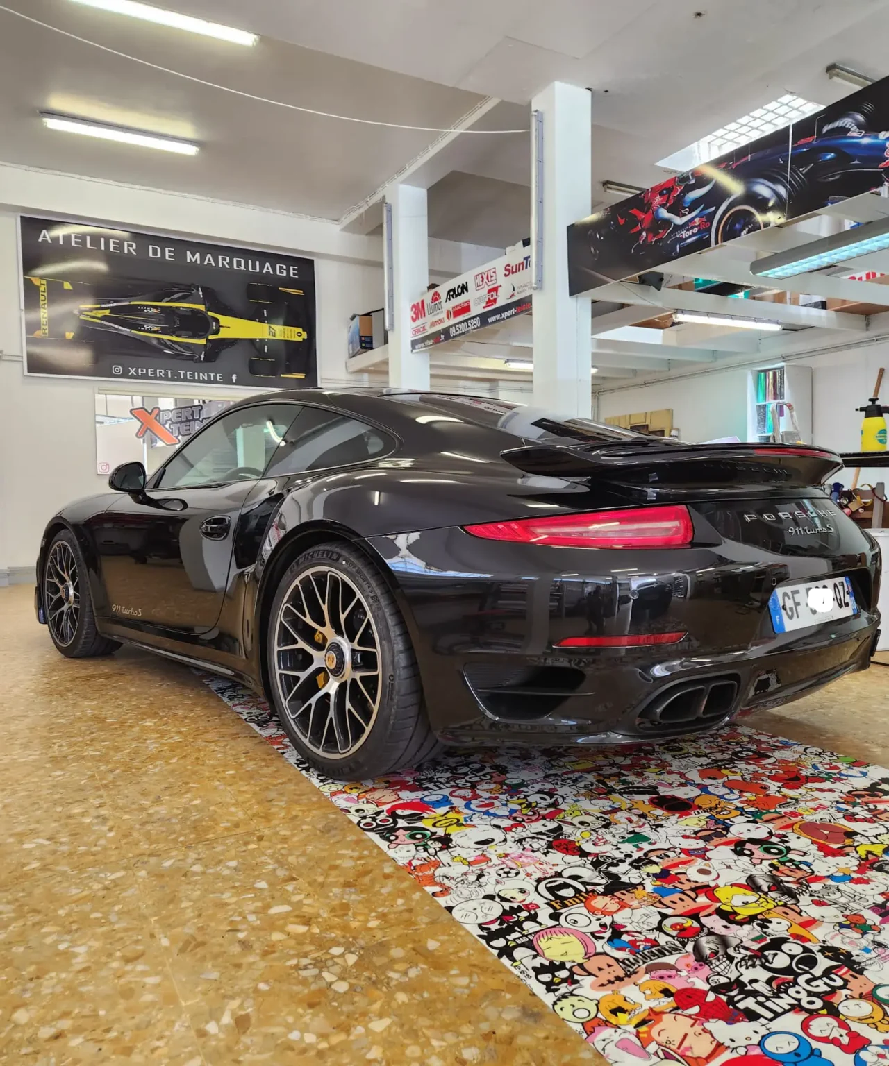 Vitre teintées Porsche 83