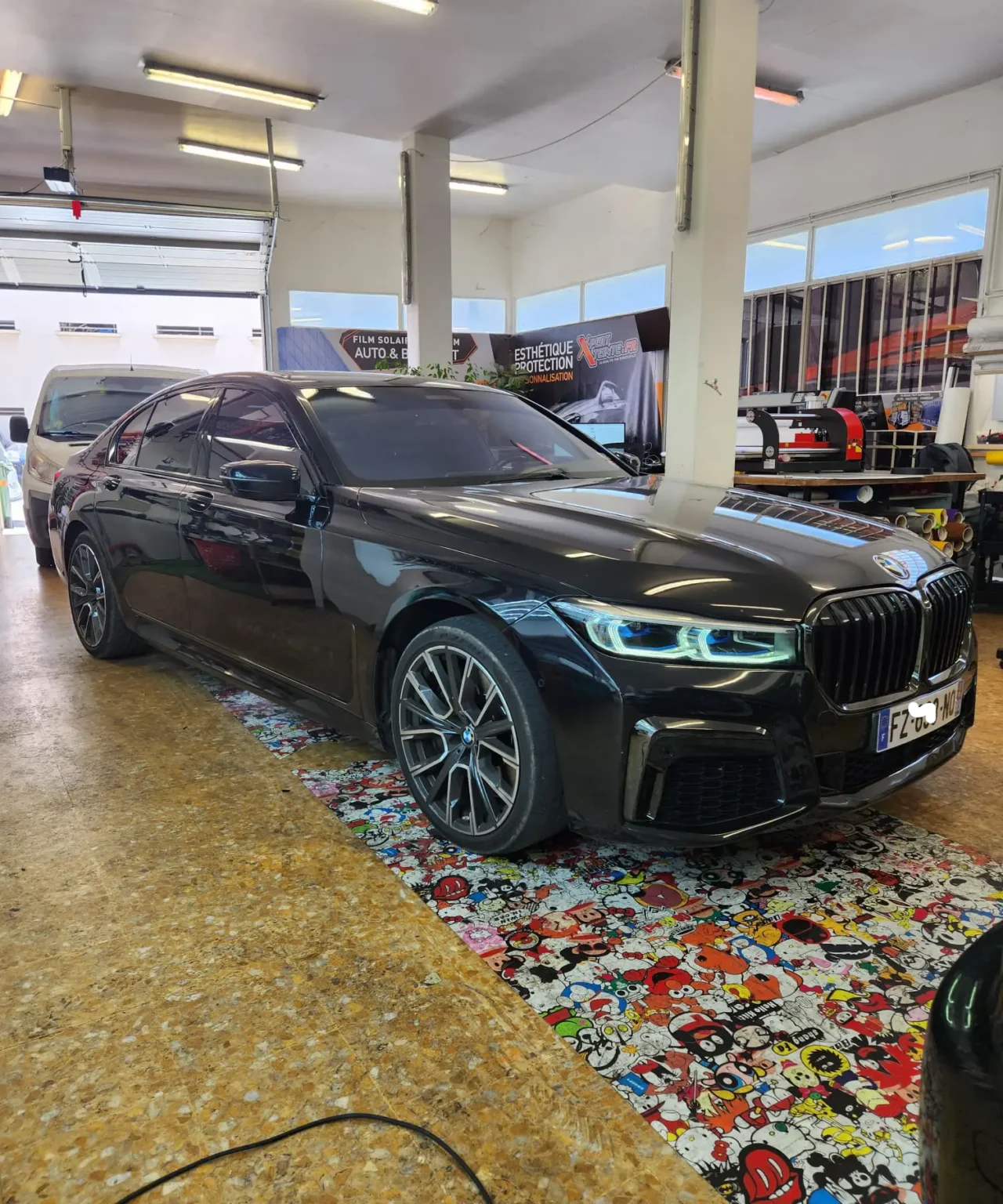 Vitres teintées BMW 7 à Toulon 83