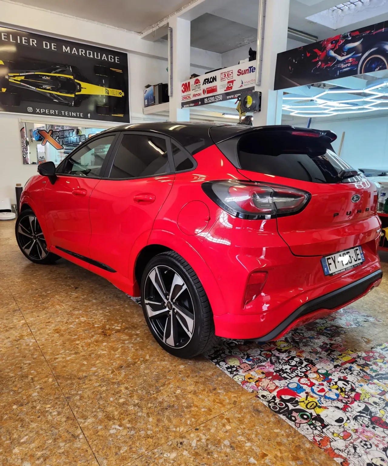 Vitres teintées Ford PUMA à Toulon VAR 83