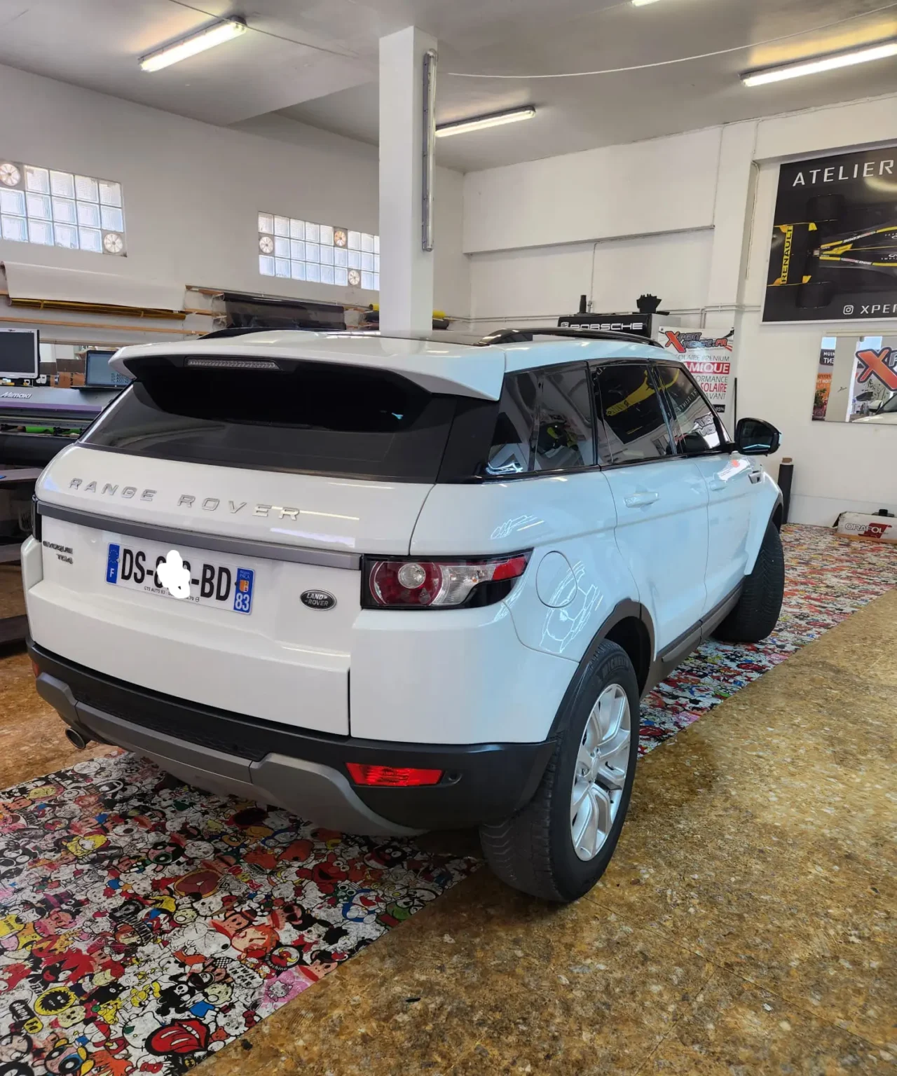 Vitres teintées Range Rover