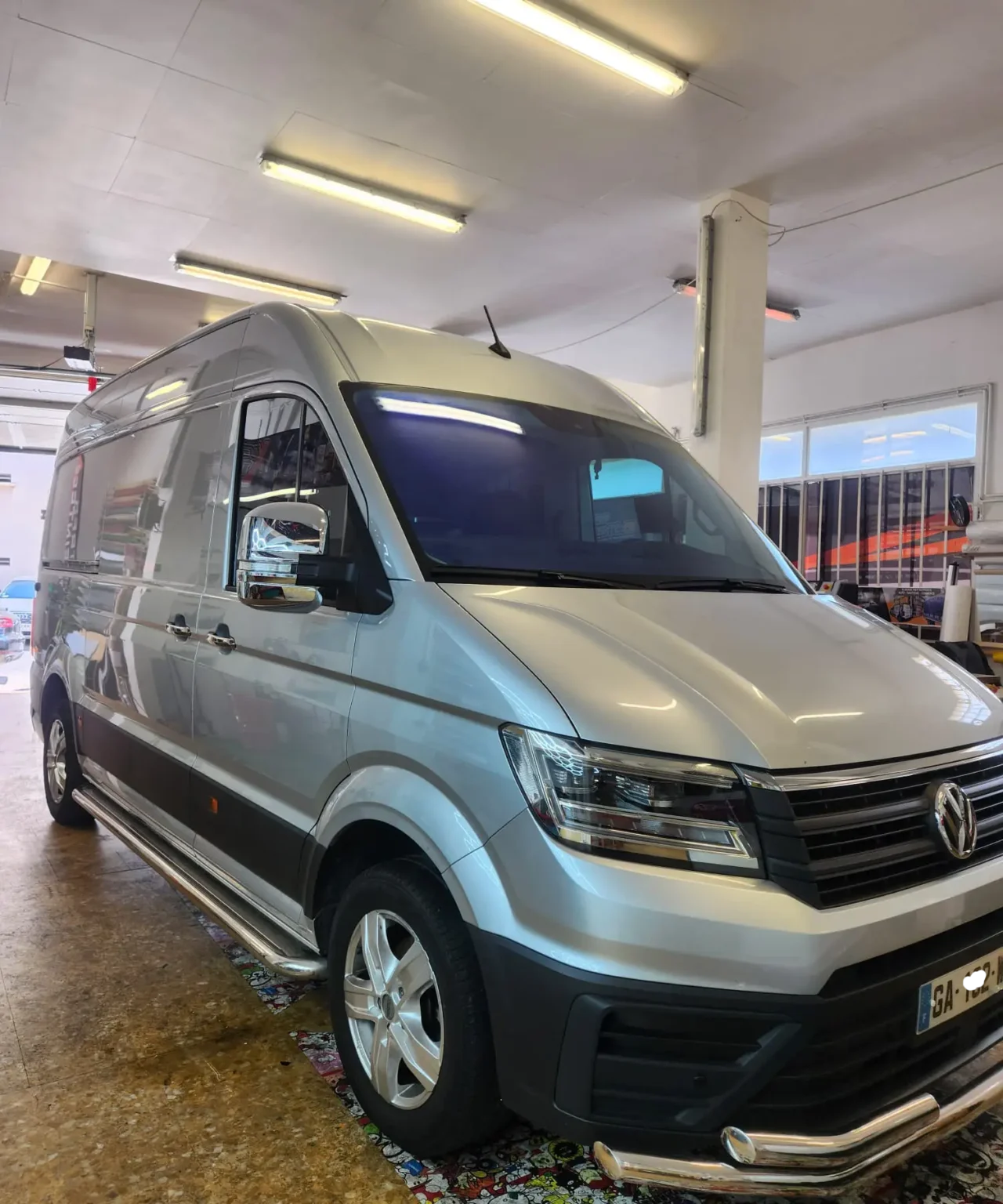 Vitres teintées utilitaire VW CRAFTER