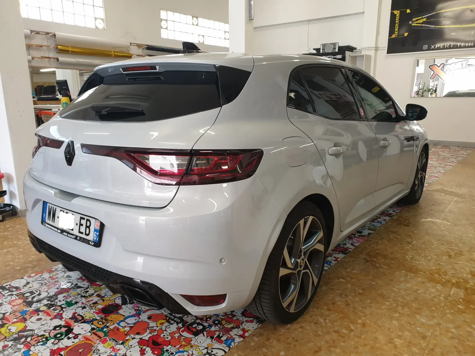 Vitres tintées Renault Megane