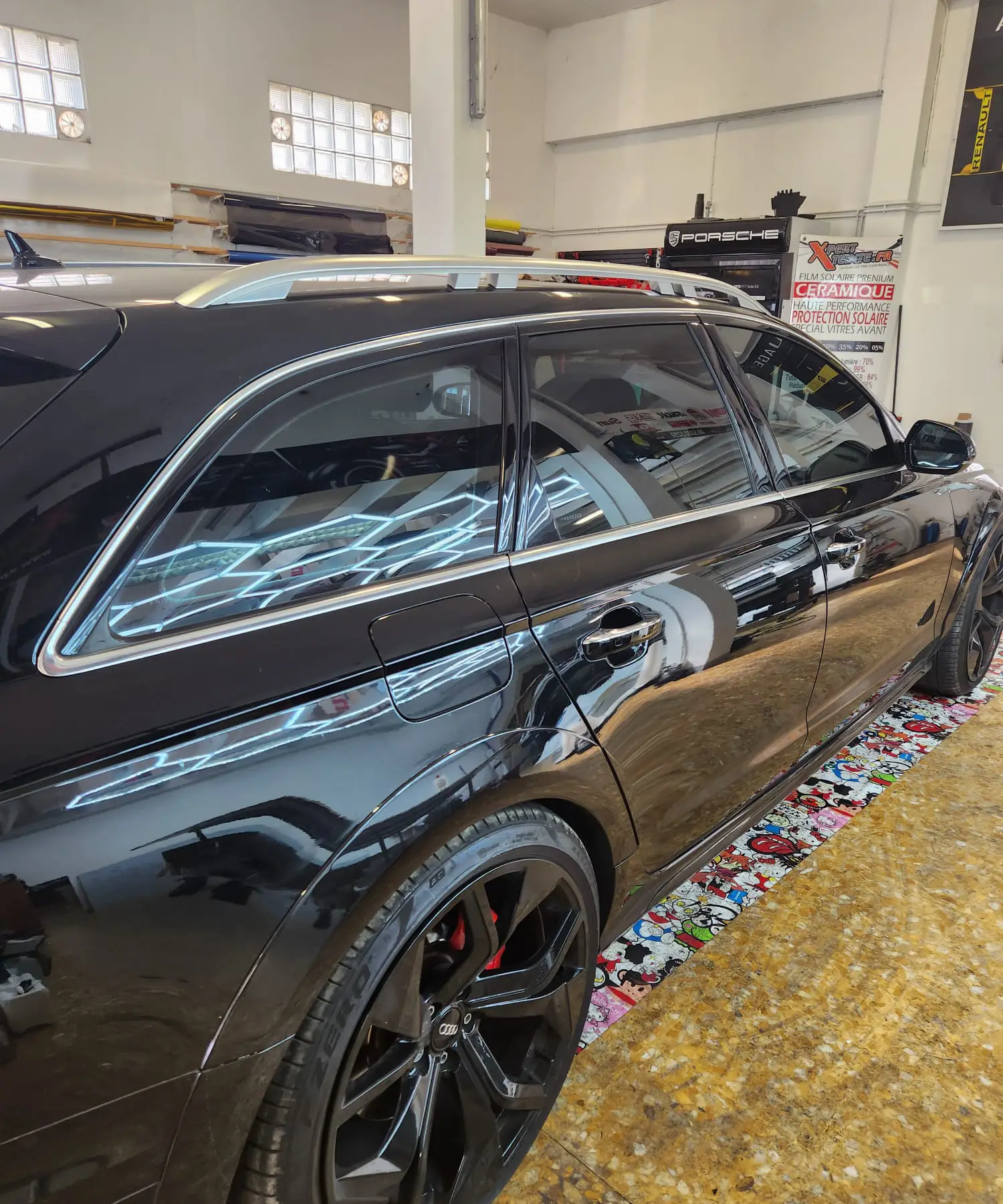Audi a6 vitres teintées