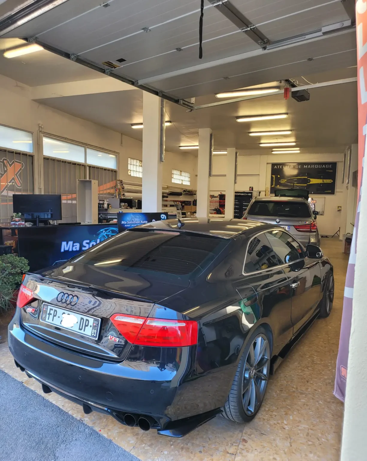 vitres teintées Audi à Toulon
